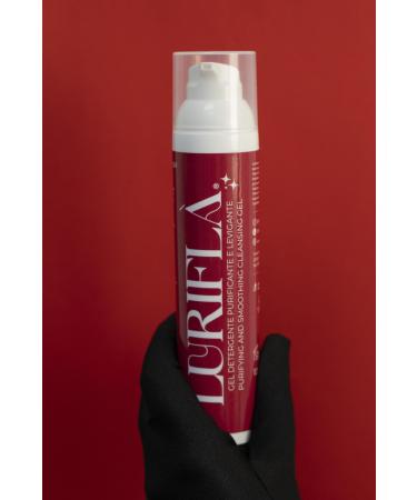 Lurifla Gentle purifying facial cleansing gel with seawater and marine collagen 100 ml