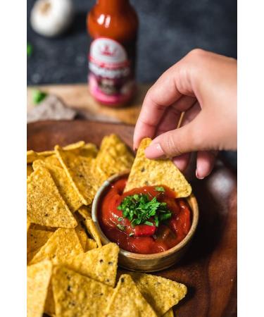 Poppamies Rocoto Chili Hot Sauce - Gluten Free Vegan Lactose Free | 150ml | Medium Heat 6/10 - Buy Online on GoSupps.com