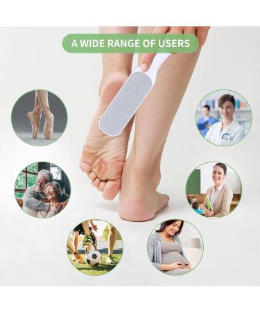 Pedicure Foot File Foot Callus Remover for Hard Skin Foot Care Scrubber Pedicure Tool Anti-Rust Foot Hard Skin Remover Double-Sided Use for Men Women Dry and Wet Feet Cracked Feet Cracked Heels - Buy Online on GoSupps.com
