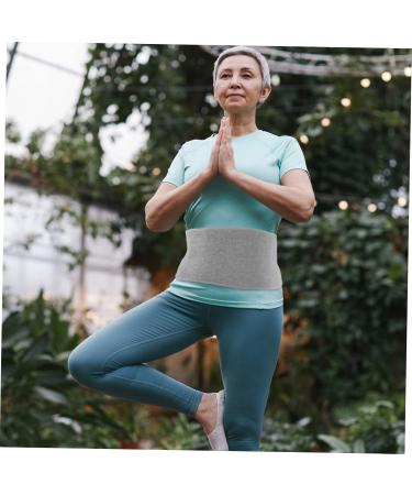 NOLITOY Portable Lumbar Support Belt - Charcoal Waist & Abdominal Brace for Middle-Aged - Lightweight & Comfortable Lumbar Support Band (82x28x0.6cm - Buy Online on GoSupps.com