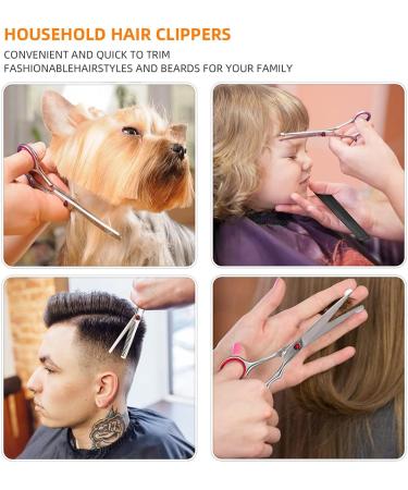 SOFYE Hair Cutting Scissors Kit - 24pcs Professional Stainless-Steel Thinning Shears Set for Home, Baber Salon - Ideal for Women, Men, Kids - Hairdressing Haircut - Buy Online on GoSupps.com