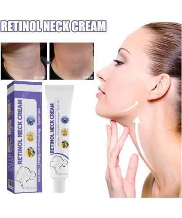  JIAOY Anti Wrinkle Firming Throat Cream Retinol Neck Cream Throat Reduction Anti-Aging Moisturizing Pencil Firming Moisturizing Face Cream for Neck (1PCS) - Buy Online on GoSupps.com