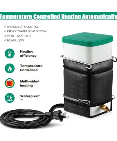 Heated Rabbit Water Bottle 32 oz No Drip Water Bottle for Rabbits Energy-saving Animal Kettle Small Pets No Drip Automatic Thermostatic Rabbit Water Dispenser Hamster Water Bottle for Rabbit Hamster - Buy Online on GoSupps.com