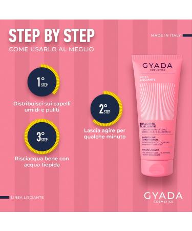 GYADA COSMETICS Apr s-shampoing lissant l ger disciplinant et antistatique pour cheveux lisses soyeux et brillants 200 ml - Buy Online on GoSupps.com