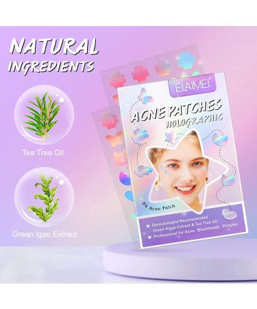Star Shaped Acne Patches - Hydrocolloid Pimple Patches for Fast Pimple Relief | 84 Absorbent Acne Cover Patches - Buy Online on GoSupps.com