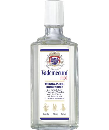 VADEMECUM MED Mundwasser Konzentrat 0888 Healthier Mouth Fresh Breath | International Shipping Available - Buy Online on GoSupps.com