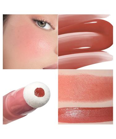 Matte Liquid Powder Blusher with Cushion Applicator | Smooth Creamy Rouge for Cheeks, Lips & Eyes - #05 - Buy Online on GoSupps.com