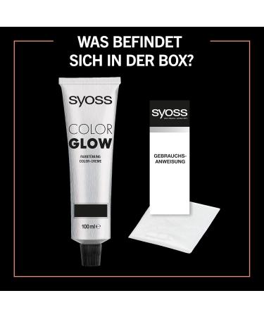 handle Syoss Color Glow nourishing hair color Coral Gold Pantone 161337 2 x 100 ml semipermanent coloring for radiant color intensity up to 8 washes without damaging the hair - Buy Online on GoSupps.com