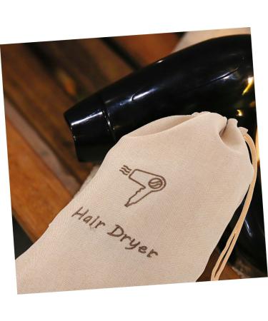 JOINPAYA Linen Hair Dryer Bag Duffel Bags for Traveling Hair Dryers Hair Dryer Bag Drawstring Burlap Bag Universal Jewelry Bag - Buy Online on GoSupps.com