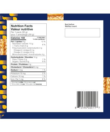 Sesame Snaps With Honey Healthy Vegetarian Snack Ready To Eat On The Go No Added Preservatives Gluten Free 24 Pack 720 gm Honey 30 g (Pack of 24) - Buy Online on GoSupps.com