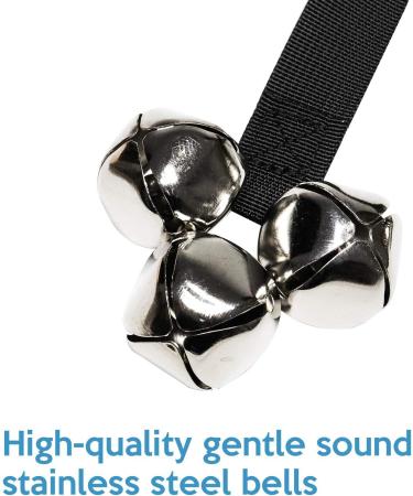 Valuehall Dog Training Bell - 2 Piece Adjustable Pet Training Doorbell for Easy Potty Training - Buy Online on GoSupps.com