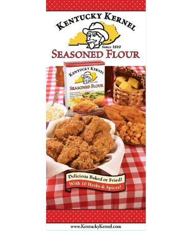 Kentucky Kernel Seasoned Flour 10 oz (2-Pack) - Crispy Coating Mix for Fried Chicken & More - Buy Online on GoSupps.com