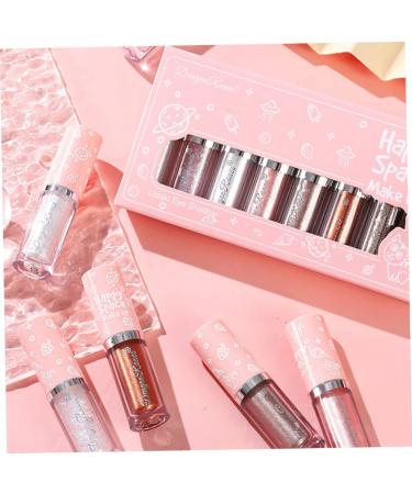 VINTORKY 8pcs Eye Shadow Eye Makeup Accessories Glitter Eye Makeup Pigmented Makeup Pallet Liquid Eyeshadow - Buy Online on GoSupps.com