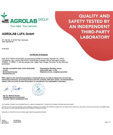 Apple Cider Vinegar Gummies 1000mg - High Strength Enhanced with Vitamin B12 Folic Acid & Natural Juices - 500mg per Apple Cider Vinegar Gummy - 60 Vegan ACV Gummies That Work Fast - Buy Online on GoSupps.com