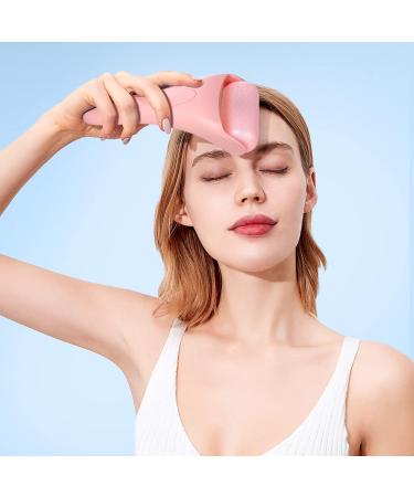 Teenitor Face Roller Ice Roller for Face & Eye Puffiness Relief Eye Roller for Puffy Eyes Facial Ice Roller Ice Face Roller Skin Care Beauty Tools Pink - Buy Online on GoSupps.com