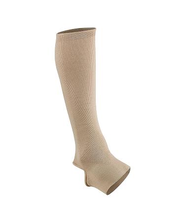 FUTURO Open Toe Knee Length Stockings for Men & Women - Large Beige Compression (20-30 mm/Hg) | Buy Internationally - Buy Online on GoSupps.com