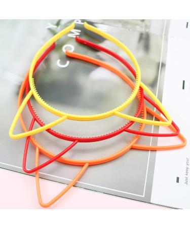15 Pieces Cat Ears Headband - Plastic Hairbands & Makeup Accessories for Women & Girls | Stylish Party Hair Accessories | International Shipping - Buy Online on GoSupps.com
