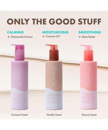 Guava Hydrating Body Milk Lotion with Shea Butter & Chamomile | Coconut-Oil Infused, Ultra-Hydrating Formula | Tropical Mango & Sweet Nectar Scent | Vegan & Cruelty-Free - Buy Online on GoSupps.com