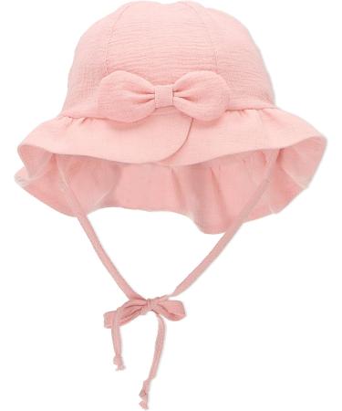 Shop Sterntaler Girls Shimmer Hat 47 - Pale Pink | Stylish & Comfortable International Shipping Available - Buy Online on GoSupps.com