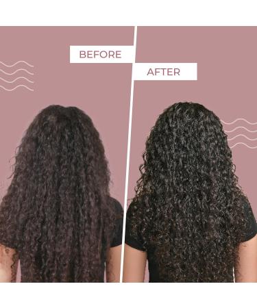 Deep Hair Masque for Curls | Revive & Define Wavy Frizzy Coily Hair | Baobab Protein & Murumuru Butter | SLS & SLES Free - 50g - Buy Online on GoSupps.com