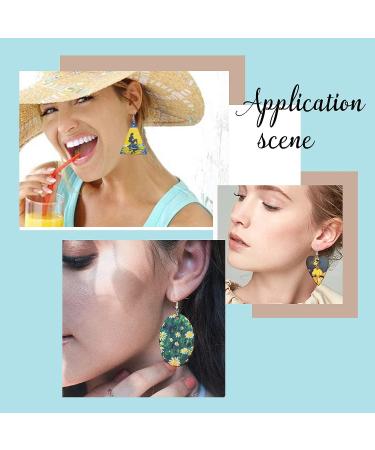 SUNNYCLUE 520pcs Wooden Earrings Kit - Unfinished Wood Blanks, Hooks, Jump Rings for DIY Jewelry Making - Beginner Starter Set for Women - Buy Online on GoSupps.com