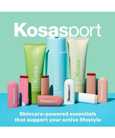 Kosas Chemistry Deodorant - Aluminium and Baking Soda Free + BO-Fighting AHA Serum that Exfoliates Softens and Nourishes the Skin (Fragrance Free) - Buy Online on GoSupps.com