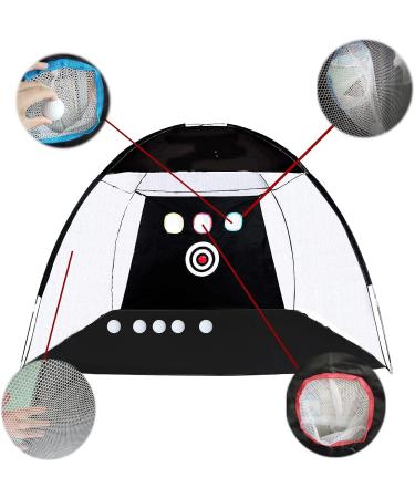 10x7ft LazyWomen Golf Practice Net Set with Accessories - Perfect for Indoor/Outdoor Golf Training and Gifts for Men - Buy Online on GoSupps.com