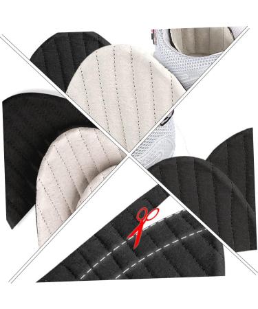 FOMIYES Sneaker Heel Stickers - Black Heel Grips & Cushions for Comfort | 2 Pairs of Laundry Cotton Heel Pads - Buy Online on GoSupps.com