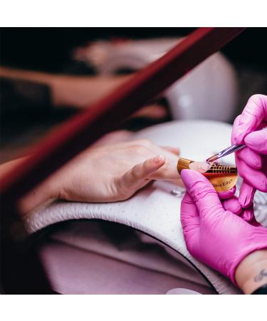 2pcs Big Dappen Dish and 6pcs Acrylic Nail Brush Set for DIY Nail Art | Acrylic Powder & UV Gel Brushes with Monomer Holder | Nail Bowl Cup with Lid | Liquid Powder Styling Tools Kit - Style 1 - Buy Online on GoSupps.com