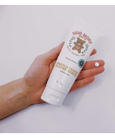 Hug More Baby Diaper Cream - Unscented, Hypoallergenic Formula for Newborns - 3 Oz - Buy Online on GoSupps.com