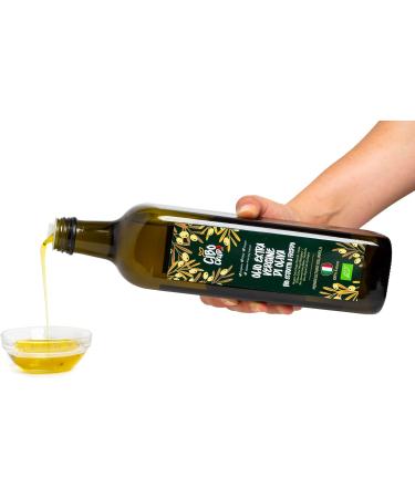 Organic Italian Extra Virgin Olive Oil - 750 ml. Certified Organic Italian Olive Oil. Cold-Pressed Olive Oil. - Buy Online on GoSupps.com