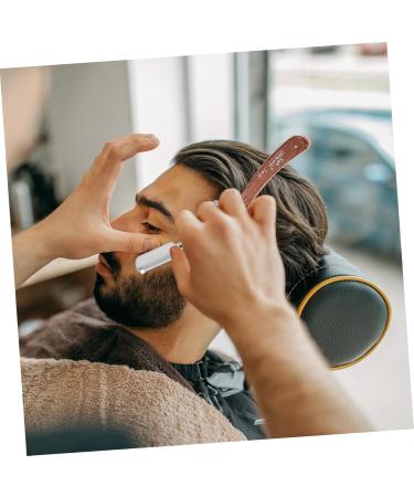 Premium Stainless Steel Razor Handle & Travel Styler | Manual Hairdresser Scissors & Blades for Men - Perfect for Grooming on the Go - Buy Online on GoSupps.com