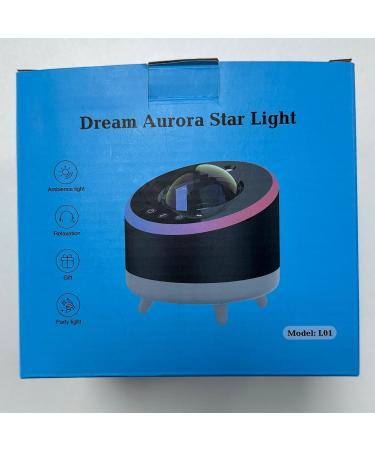 Mrooyi LED Starry Sky Projector with Bluetooth Speaker 3 in 1 Galaxy Projector for Kids & Adults | Remote Control 360 Rotating Aurora Light for Parties & Rooms Black - Buy Online on GoSupps.com