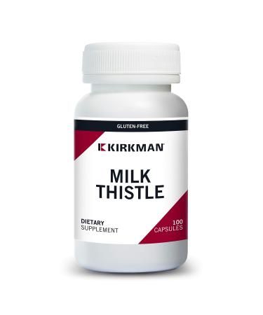 Kirkman Labs Milk Thistle 100 Capsules - Buy Online on GoSupps.com