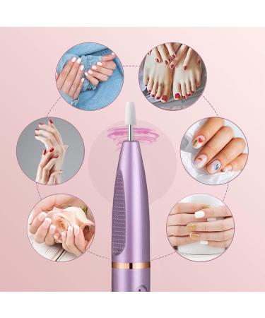 Electric Nail Files 15 000RPM Cordless Nail Files 11 in 1 Professional Electric Nail Drill Set for Acrylics Nails Polishing Manicure and Pedicure (Pink) - Buy Online on GoSupps.com