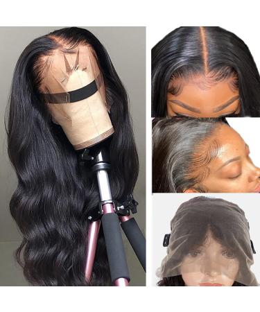Arabella 20 Lace Front Human Hair Wig - 13x4 Body Wave, HD Lace, 10A Brazilian Hair, 180% Density - Natural Color | Perfect for Black Women - Buy Online on GoSupps.com