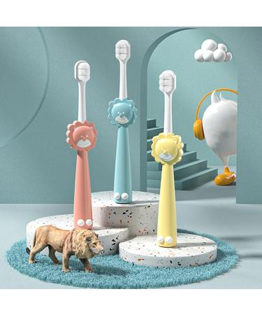 Collbath 3-St Wanmao Children's Toothbrush | Extra Travel Hand Toothbrush for Kids | Fun Character Designs for Toddlers | Ideal Household Teeth Brushing Solution - Buy Online on GoSupps.com