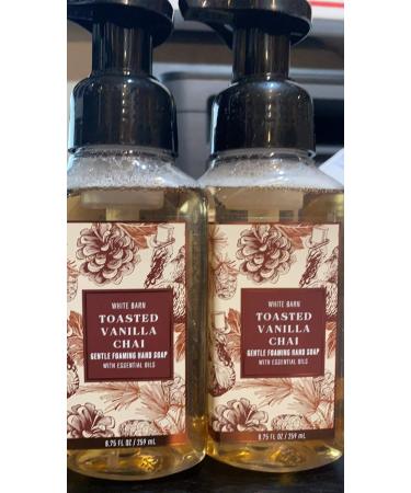Bath & Body Works Toasted Vanilla Chai Foaming Hand Soap (2 Pack) - Gentle Cleansing - Buy Online on GoSupps.com