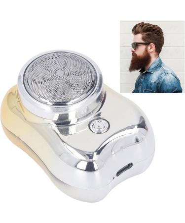 Electric Beard Clipper Mini Electric Trimmer Portable Low Noise Highly Effective for Travel (Gradient Gold) - Buy Online on GoSupps.com
