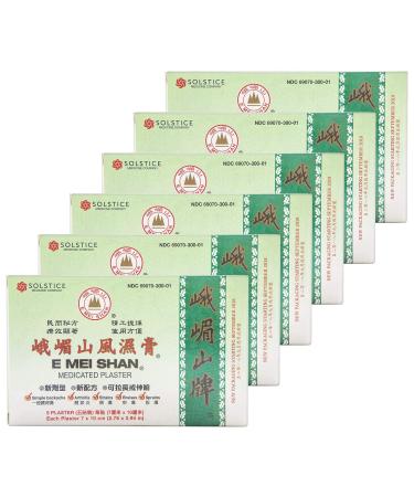Medicated Plaster (Jako Kototsu) (5 plasters per Box) (6 Boxes) (Solstice)