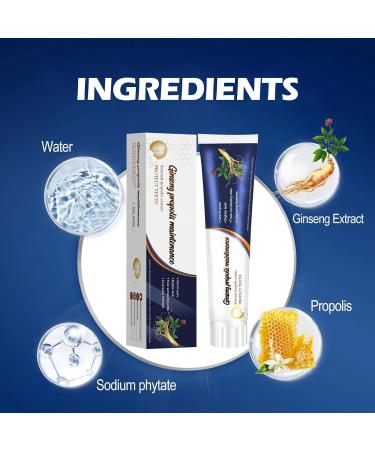 Ginseng Propolis Toothpaste for Whitening & Preservation - 1PC | Natural Propolis Formula - Buy Online on GoSupps.com