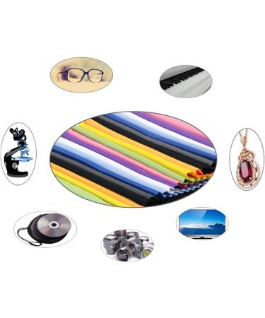 ColorYourLife 20-Pack Microfiber Cleaning Cloths for Smart Phones, Laptops, Tablets, Cameras & More - Buy Online on GoSupps.com
