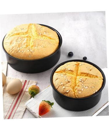 Zerodeko 3pcs Set Chiffon Cake Mold Mini Cake Pans Baking Cake Pan Nonstick Bakeware Deep Cake Pans Dessert Molds Cheesecake Pan Round Cake Pans Wedding Cooking Utensils Bread Carbon Steel - Buy Online on GoSupps.com