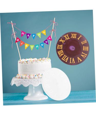 1pc Clock Mold Silicone Candle Mold DIY Mold Jewelry Resin Molds Clock for Resin Silicone Soap Roman Numeral Epoxy Resin Molds Resin Art Molds Wall Clock Silica Gel Chocolate As Shown 15.5X15.5CM - Buy Online on GoSupps.com