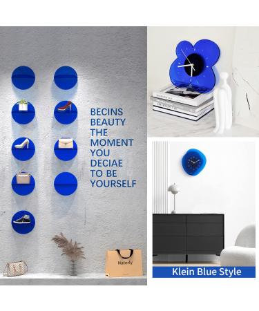 12 Inch Colorful Clear Acrylic Round Sheet - 3mm Thickness for DIY Projects, Milestone Marking, Painting, Office Signs, Clock Backgrounds, and Wall Decorations - Buy Online on GoSupps.com