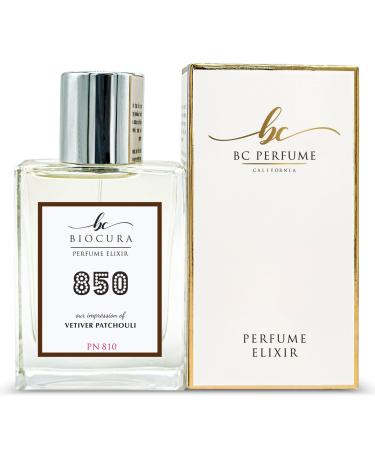 BC Perfume 850 Inspired by Vetiver Patchouli For Women & Men Fragrance Dupes Eau de Parfum Bottle 1.7 Fl Oz/50ml