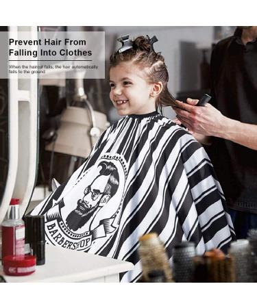 Hair Cutting Kits Barber Cape Professional Barber Salon Cape With Neck Duster Brush Hair Comb Hair Clips Waterproof And Stain Resistant Apron Cutting Hair Beard Hairdressing Polyester Cape One Size - Buy Online on GoSupps.com