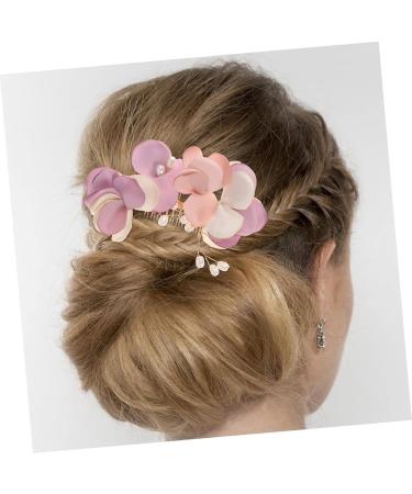 DOITOOL Bridal Headwear Bridal Flower Hair Comb Pearl Veil Flower Hair Accessories Bridal Hair Clip Wedding Tiara Crystal Hair Comb Rhinestone Hair Comb Floral Hair up Fabric Bride French - Buy Online on GoSupps.com