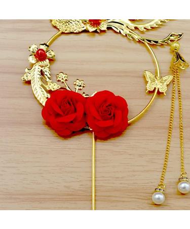 Personalised Cake Toppers Cake Decorations Cake Toppers for Women Chinese Style Cake Decorations Elegant Party Dessert Decoration Supplies Love Gift Gold Gd - Buy Online on GoSupps.com