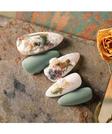 Nail Stickers EBANKU Angel Nail Art Stickers 3D Self Adhesive Stickers for Nails Angel Nail Decals Cupid Baby Love Flower Nail Art Decoration DIY Manicure Nail Design - Buy Online on GoSupps.com